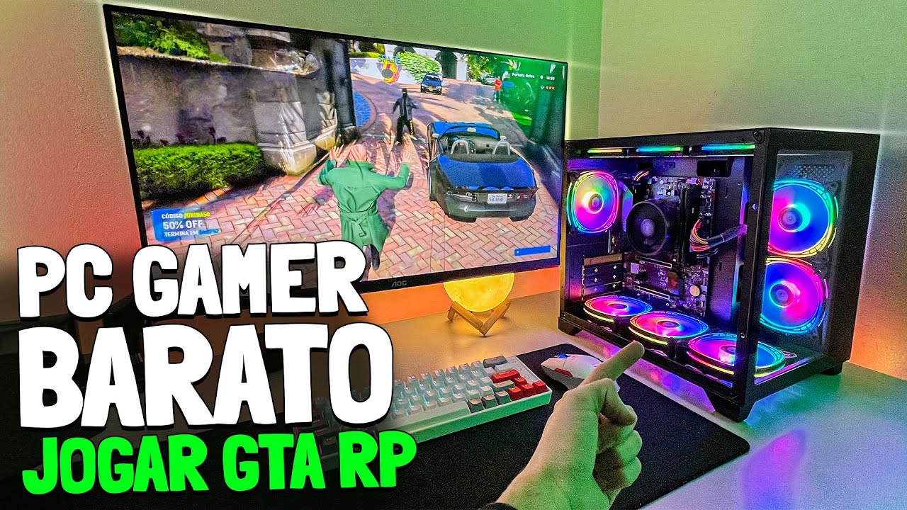 Comprar um PC gamer para realizar meu sonho de jogar GTA ONLINE E RP