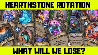 Hearthstone Rotation in April   What cards are we losing