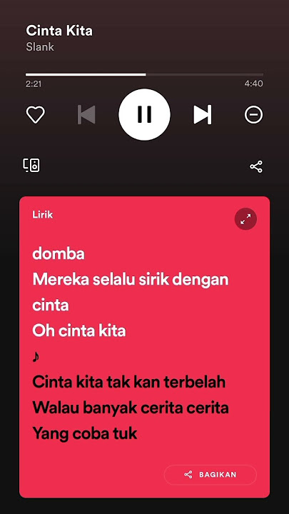lirik lagu 'Slank' Cinta Kita_#music #viral #trending #lyrics #trend #fypシ #like #fyp #fypシ゚viral