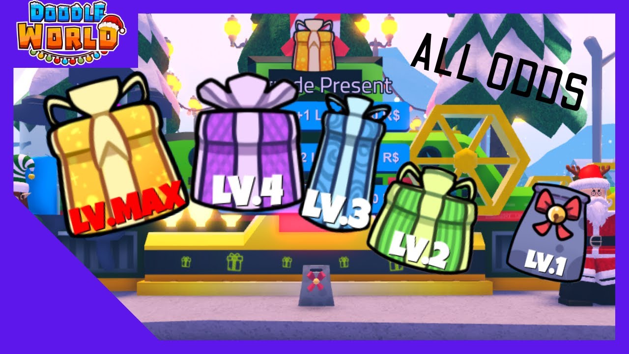 ALL GIFT ODDS!!!!   Doodle World