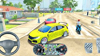 Taxi Sim 2020।Range Rover Driving🚖🌥Crazy Driver in Miami।Android gameplay screenshot 4