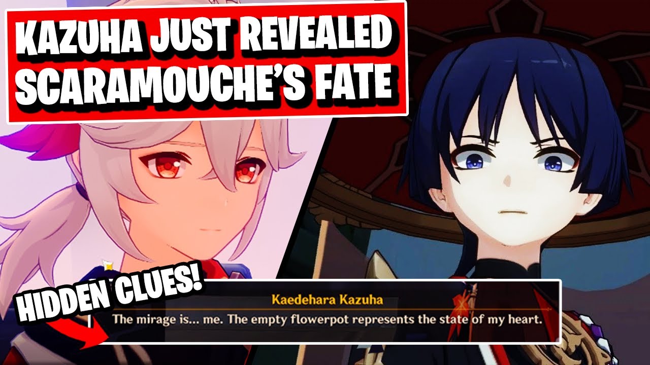 Scaramouche Story Hints Revealed in Golden Apple Archipelago's Kazuha