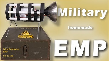 I 3D printed the first DIY Military EMP Generator on Youtube