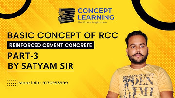 Basic Concept of RCC by Satyam Sir || Part-3 || Concept learning