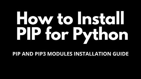 Install PIP Modules in Python On PowerShell Easy Way