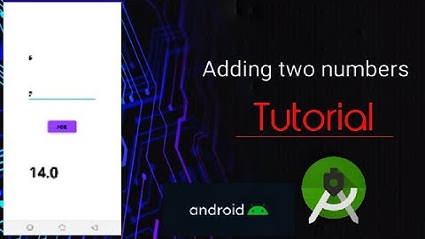 How to make simple adding two number app tutorial Android Studio 🔥🔥🔥🔥 | Mr Triangle yt#AndroidStudio
