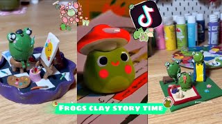 Frog clay story time.    TikTok storytime✨.         By NTV story time