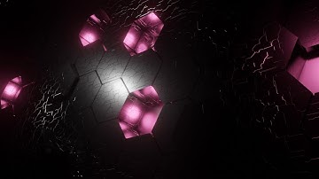 Abstract Sci-fi Hexagon Motion Graphic - HD VFX Wallpaper, Background