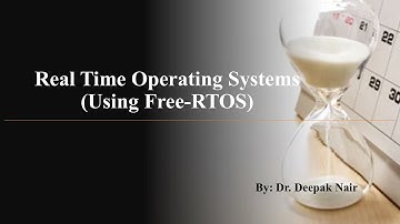 1 Introduction to Real Time Operating Systems