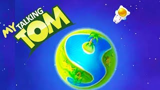 My Talking Tom Mini Games Planet Jump (Android Gameplay ) Friction Games screenshot 2