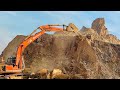 Excavator working”Humring and Drilling”And operator view#excavators #excavatorvideos #excavator#sand