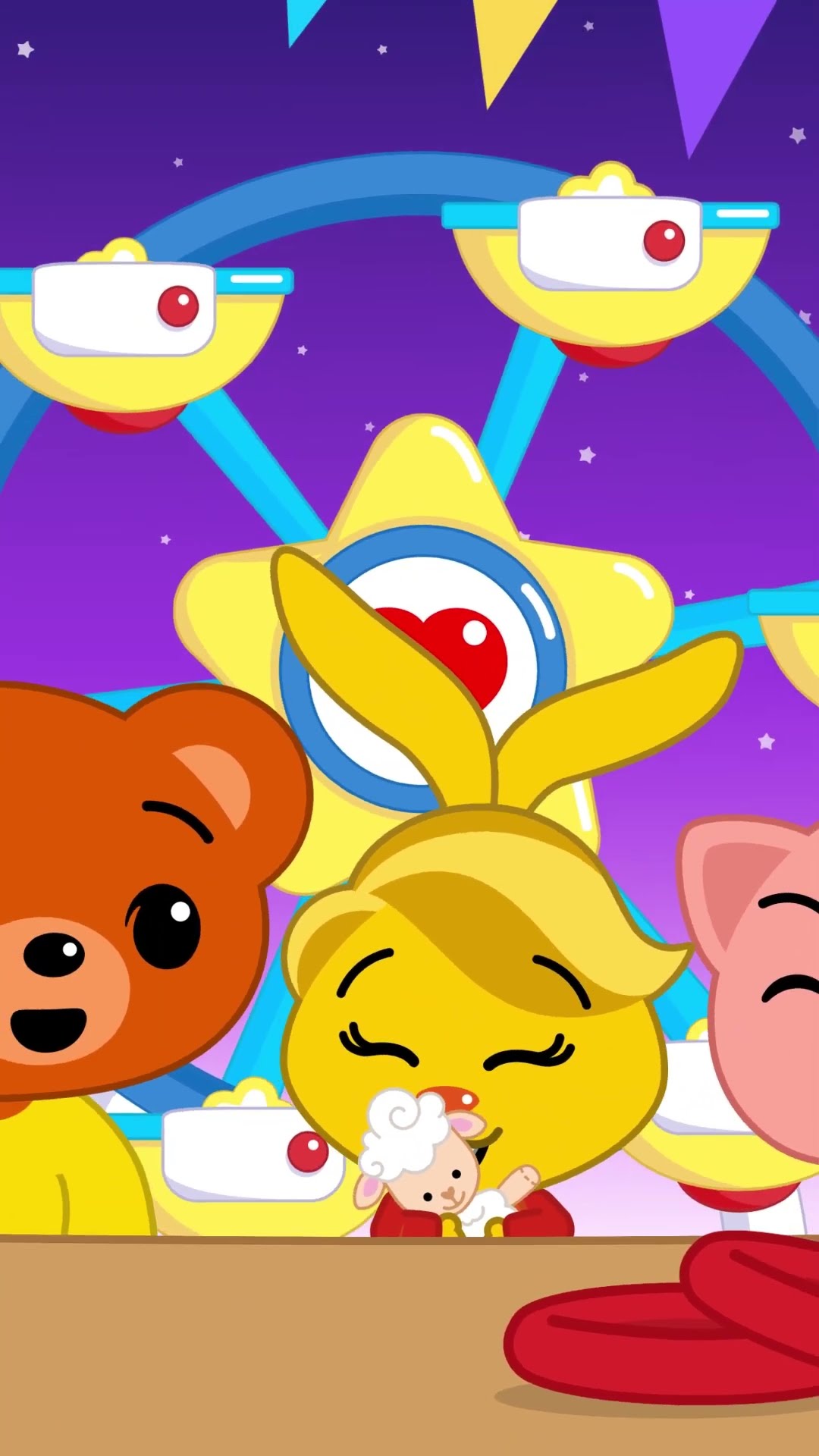 BRINCANDO COM AMIGOS #4 ? ? #shorts #músicainfantil #umheróidocoração