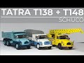 Schuco Tatra T138/148 vs. Igra comparison
