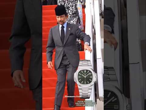 Sultan Of Brunei Flexes Rare Patek Philippe 5711 Olive Dial VIP Only Piece Patek WatchFlex