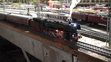 Steam, Diesel & Electric with SOUND: Märklin Modelleisenbahn Anlage, Marklin Modeltrain Layout