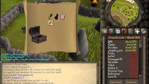 Runescape 07 | Lucky Clue Scroll Reward | Level 1