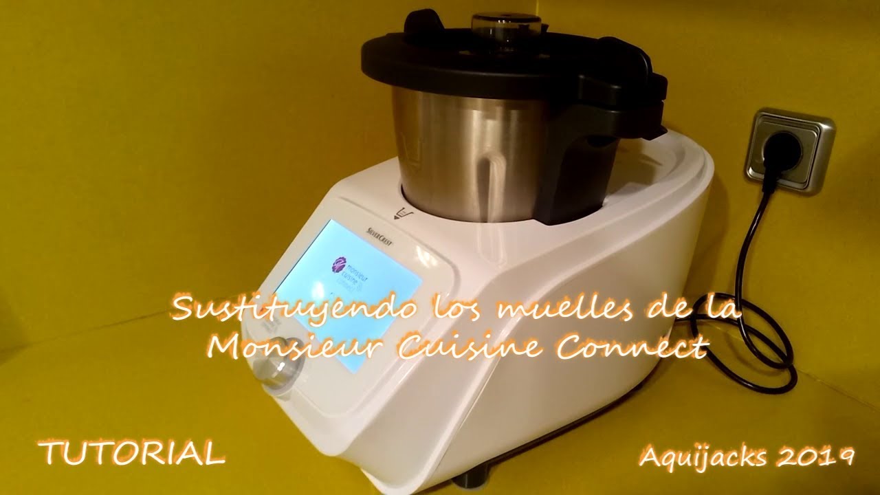 Sustitución muelles Monsieur Cuisine Connect