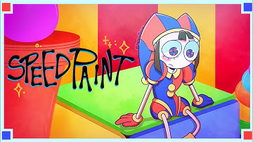 Lost in Thought | The Amazing Digital Circus Speedpaint