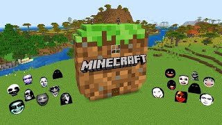 Survival Minecraft House With 100 Nextbots in Minecraft - Gameplay - Coffin Meme