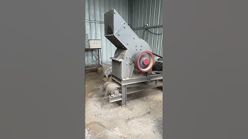 Hammer crusher with conveyor system - Efficient crushing of tiles