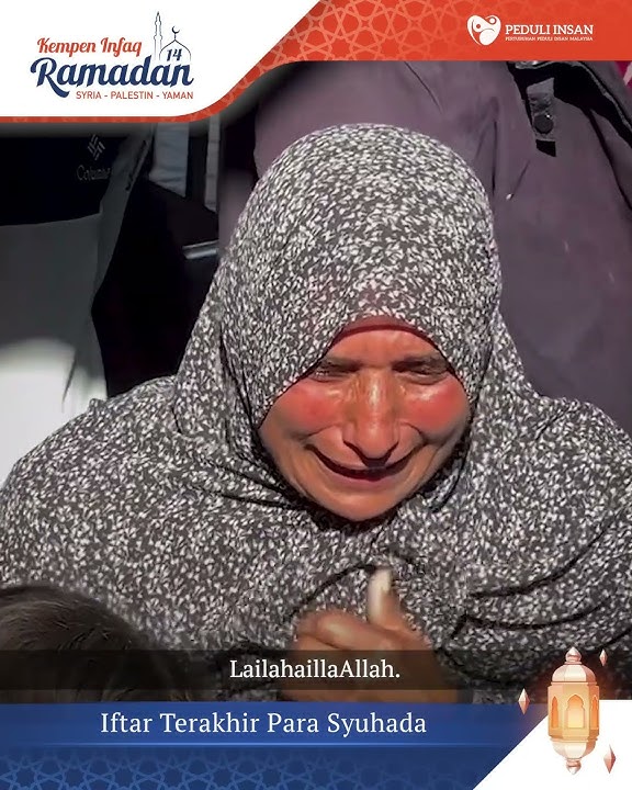 Kempen Infaq Ramadan (14) | Mereka sedang berjuang antara hidup atau mati..