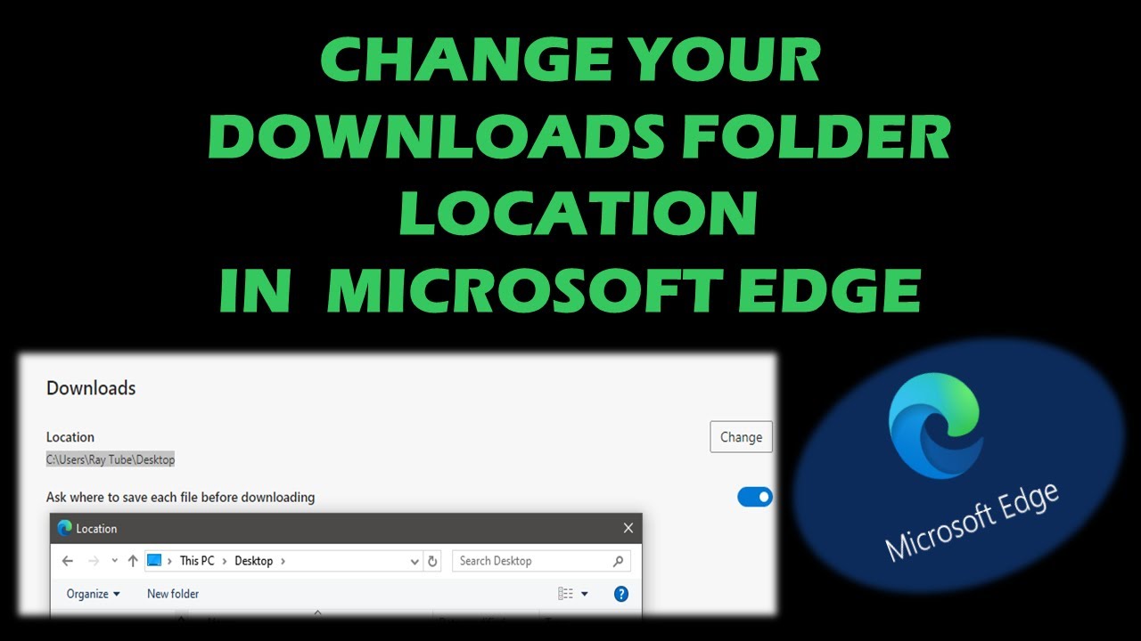 microsoft edge download folder