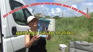 Ligo Ako SA Dagat After Gamit ko Portable Shower