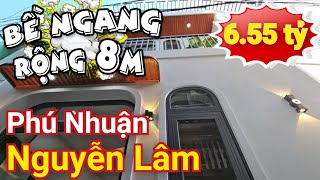 6.55 Tỷ, Nhà Ngang Khủng 8M, Gần Khu Ẩm Thực Vạn Kiếp, Phan Xích Long