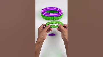 Creating ASMR Crunchy Robot POPs-DIY #satisfyingvideos #relaxing #creative #oddasmr #poptubesound