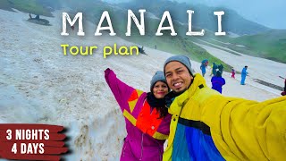 Manali Tour Cost & Itinerary | Top places to visit in Manali |Must Watch!Detailed Travel Guide