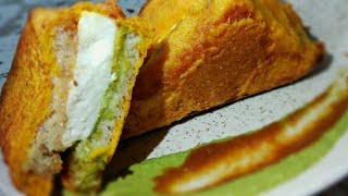 Bread Paneer Pakora Recipe | Cottage Cheese stuffed Bread Pakda | पनीर ब्रेड कटलेट्स