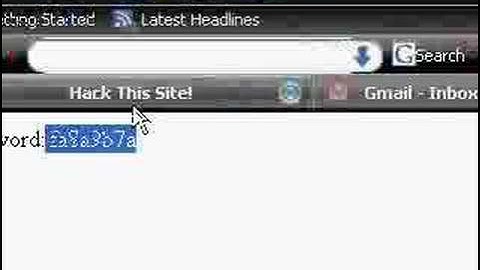 hackthissite levels 1-5