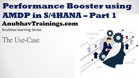 01 Use AMDP and ABAP Code in same class AMDP Booster | First Program with AMDP method