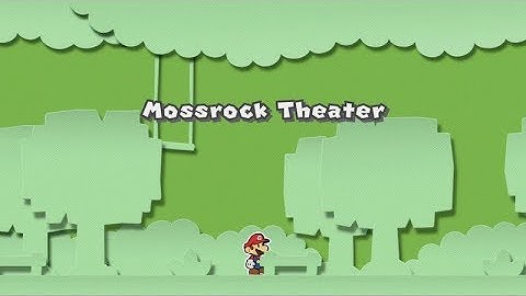 Paper Mario Colour Splash: Part 37 - Mossrock Theater