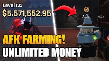 (NEW) AFK Farming Money Method in The Forge ROBLOX