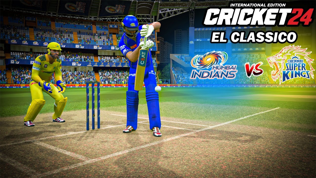 MI vs CSK - El Classico - Nail Biting Match 😍🔥- Cricket 24