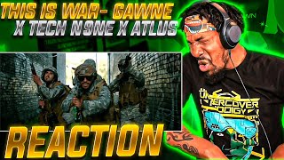 NoLifeShaq GETS A HEADACHE FROM TECH N9NE! | GAWNE x Tech N9ne x Atlus "THIS IS WAR" (REACTION!!!)