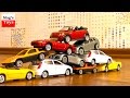 Toy Car Crashes | Hot Wheels & Other Cars Video