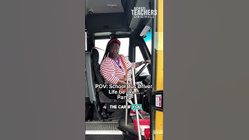 The school bus driver struggle is real! 🚌💨