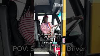 The School Bus Driver Struggle Is Real