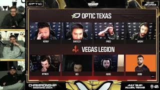 Scump Stunned on how Clueless Vegas Legion look