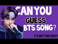 Can you guess BTS song in few seconds? [1-3 levels + extra]