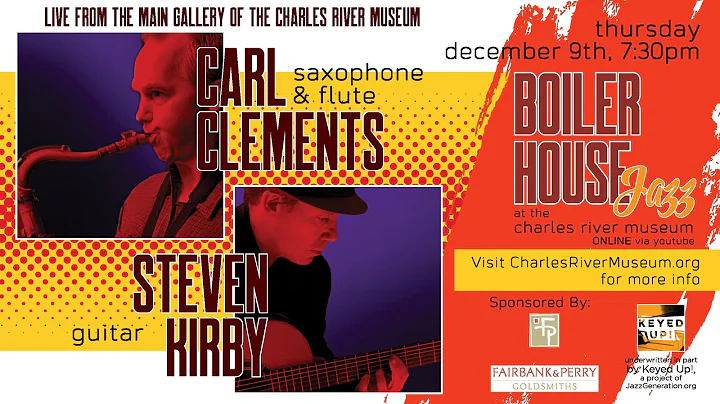 Boiler House Jazz: Carl Clements (saxes & flutes) ...