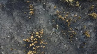 EL FUEGO CRUZA OURENSE. Valdeorras