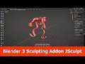 Blender 3 Sculpting Addon JSculpt