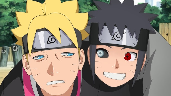 O Filho de Boruto e Sarada, Byakugan e Sharingan - Boruto: Naruto