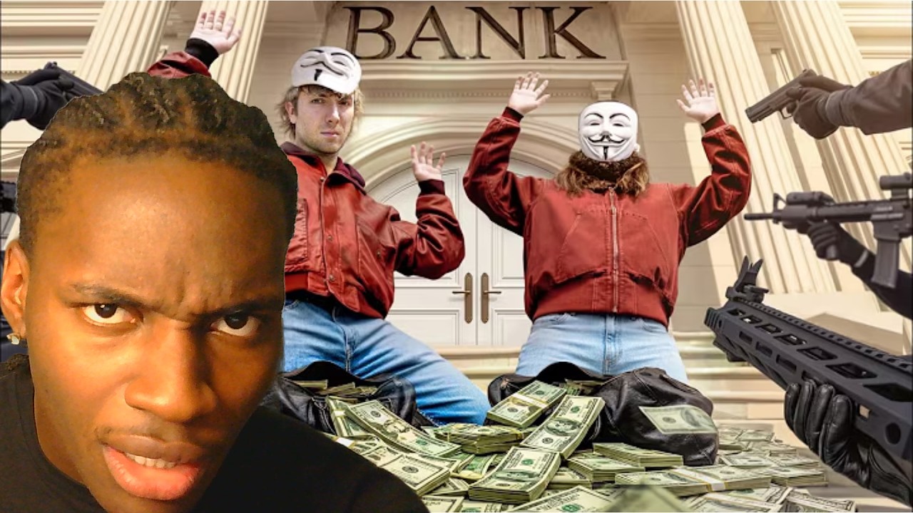 I convinced A Stranger To Rob A Bank Reaction - YouTube