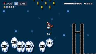 Super Mario Maker 2 Story Mode Level 74 Blooper Barrage 1080 Hd