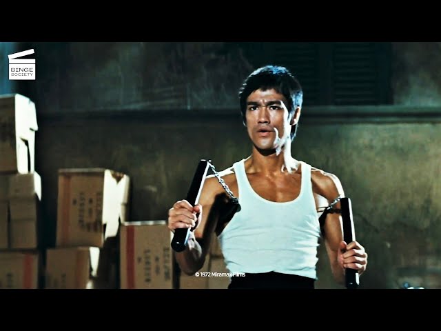 The Way of the Dragon (Return of the Dragon) - Beating a Gang of Thugs class=