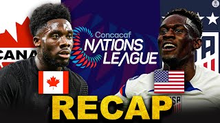 CONCACAF Nations League: USA BEATS Canada 2-0 [FULL Game Highlights \& Recap] | CBS Sports